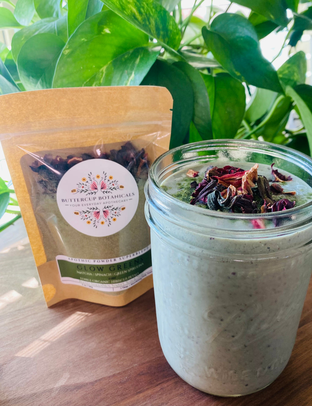 Glow Greens Powder Blend