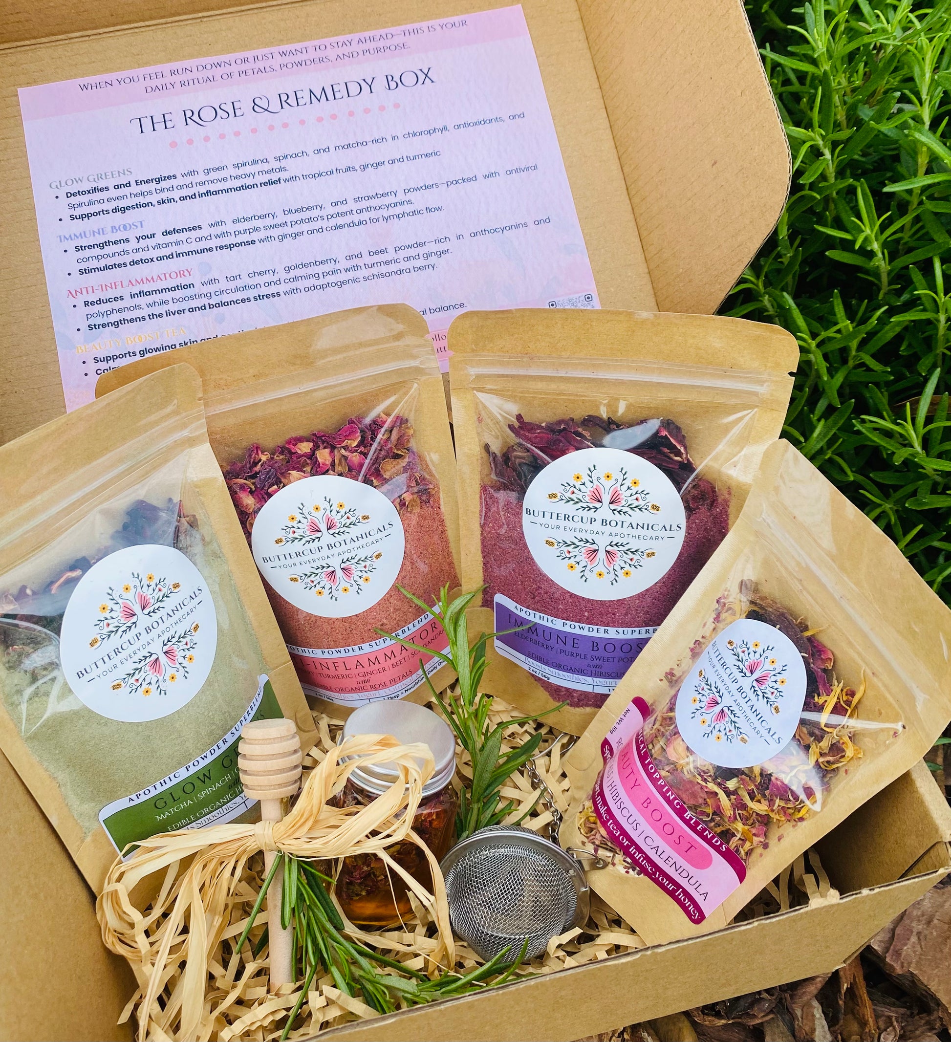 Rose & Remedy Wellness Box