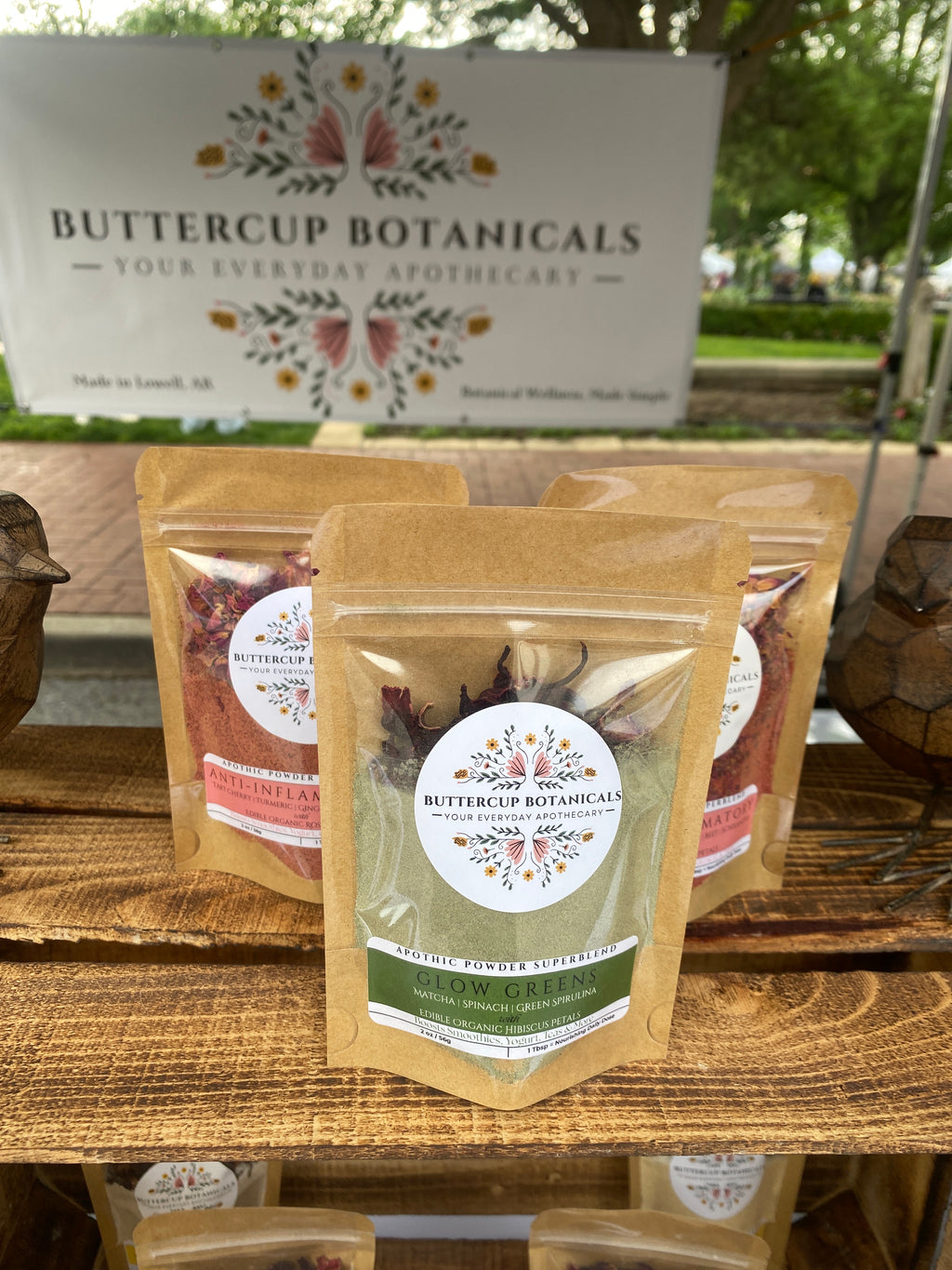 Glow Greens Powder Blend