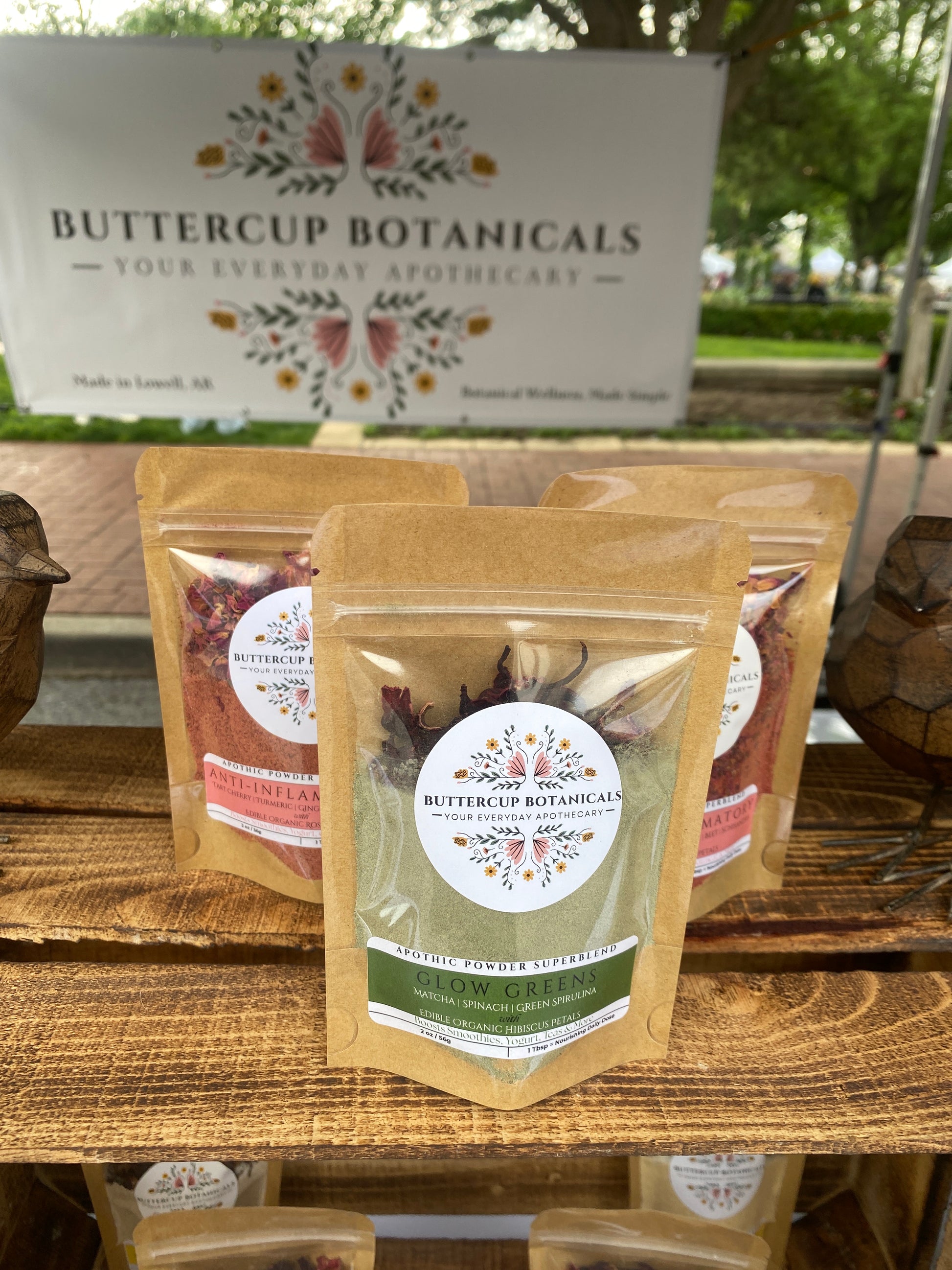 Glow Greens Powder Blend